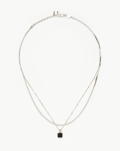 Iconic Lucy Williams Black Onyx Necklace Set