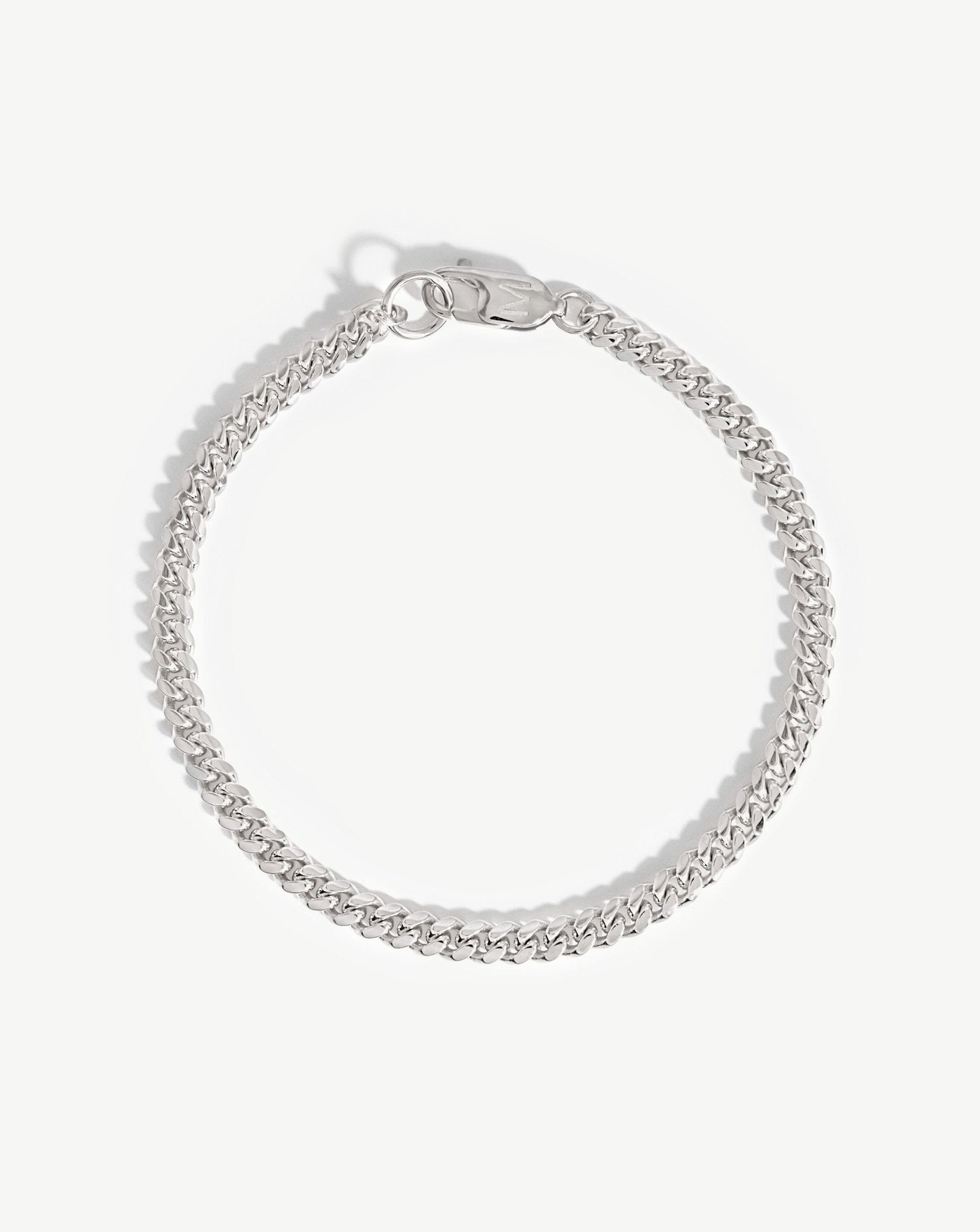 Round Curb Chain Bracelet